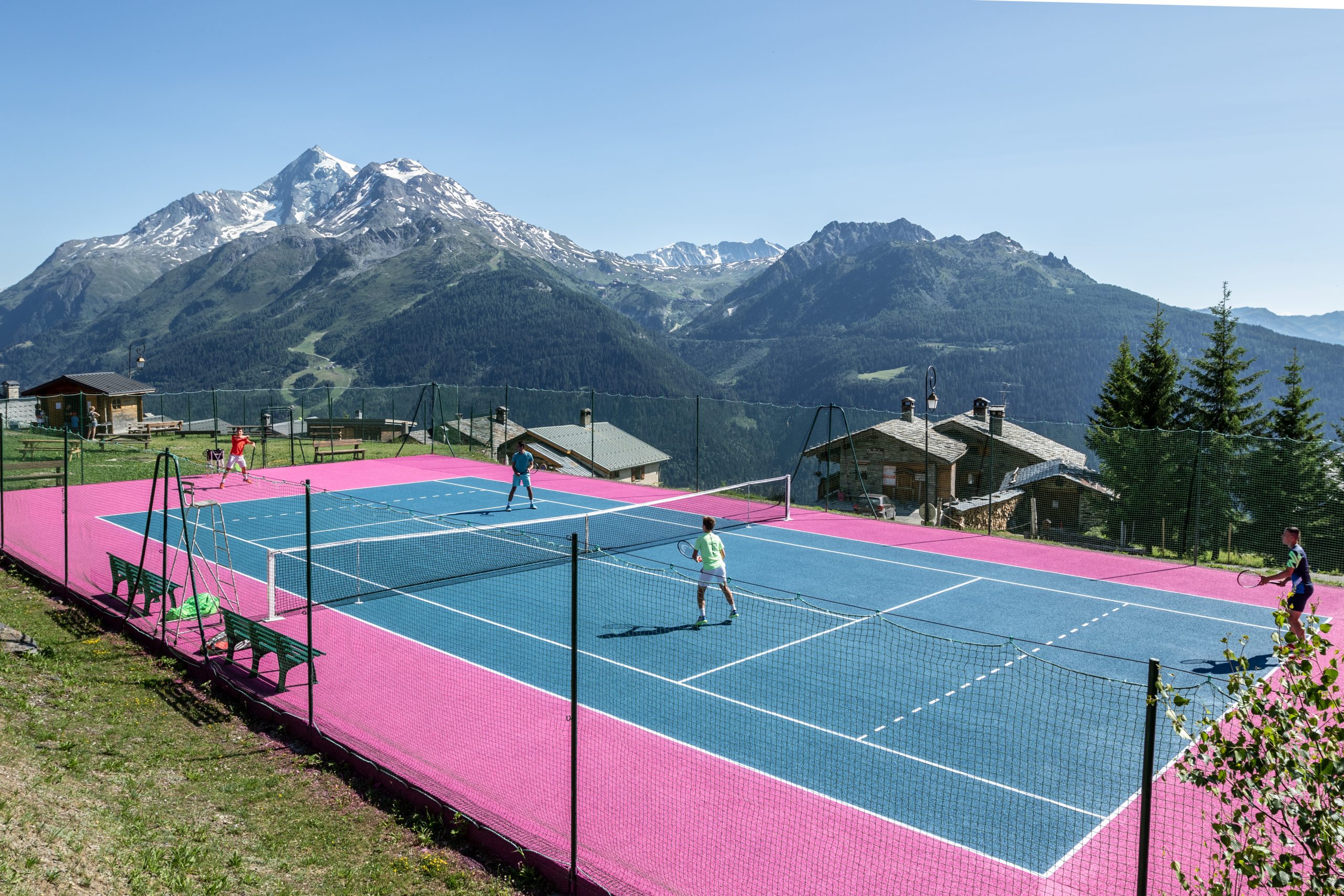 Tennis La Rosière