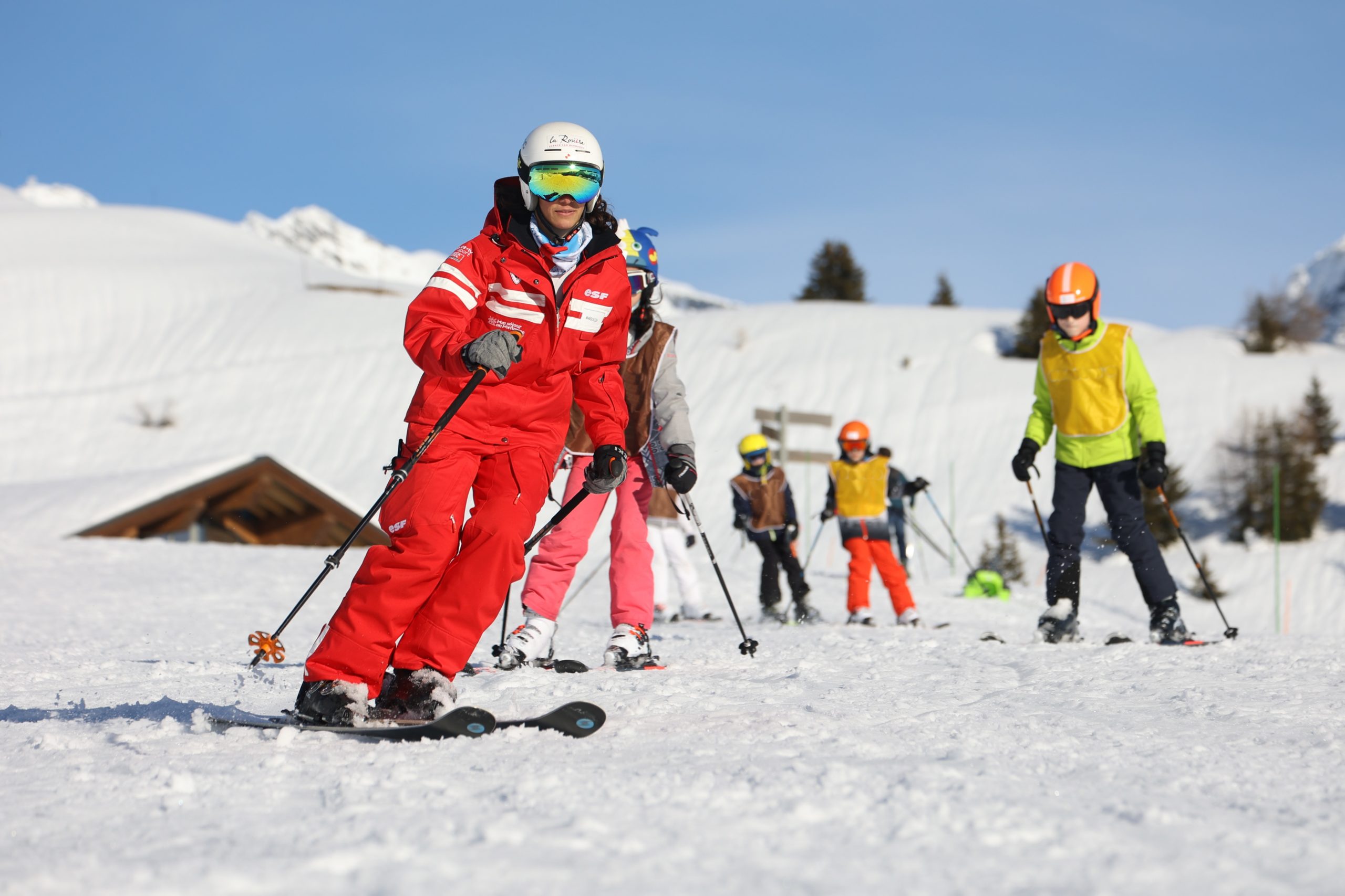 Collectifs ski enfants &#8211; ESF LA ROSIERE