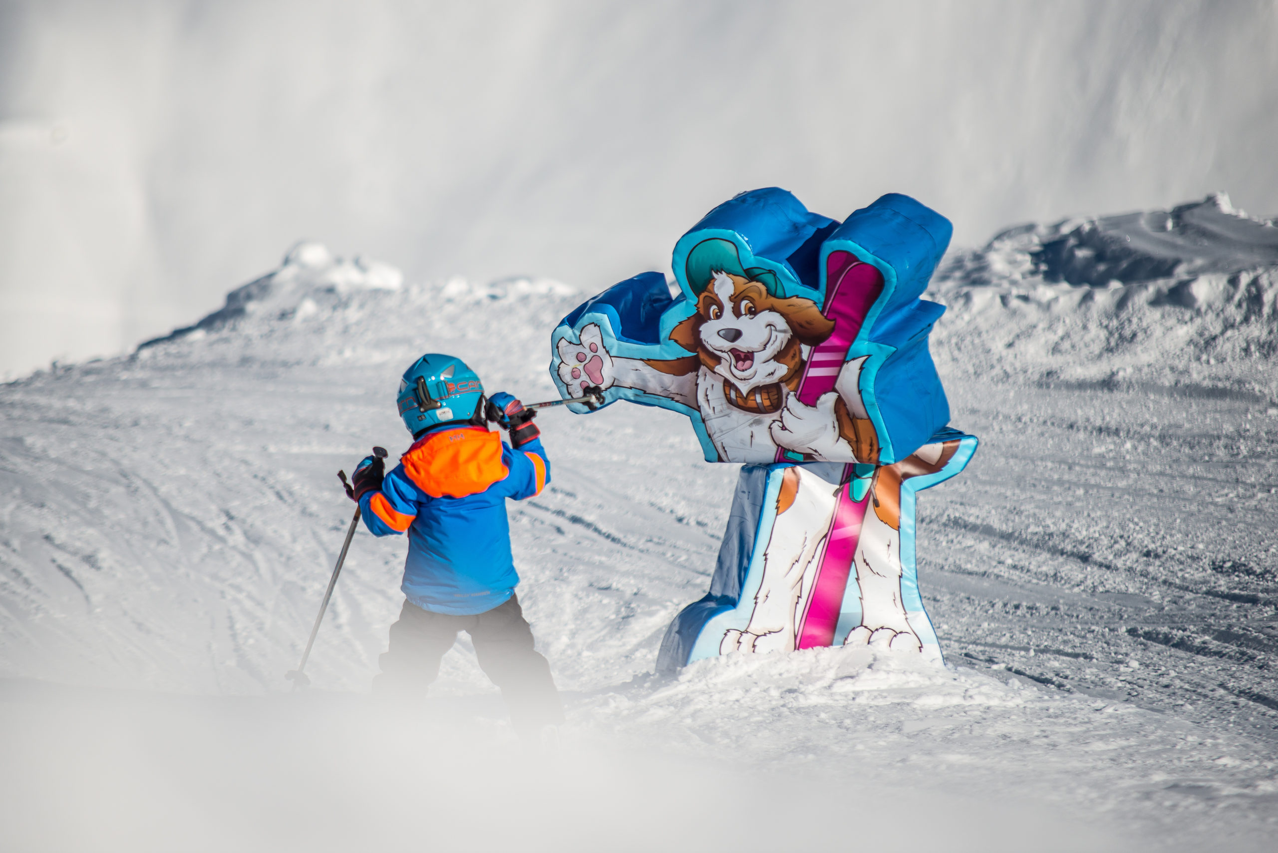 Ski en famille à La Rosière
