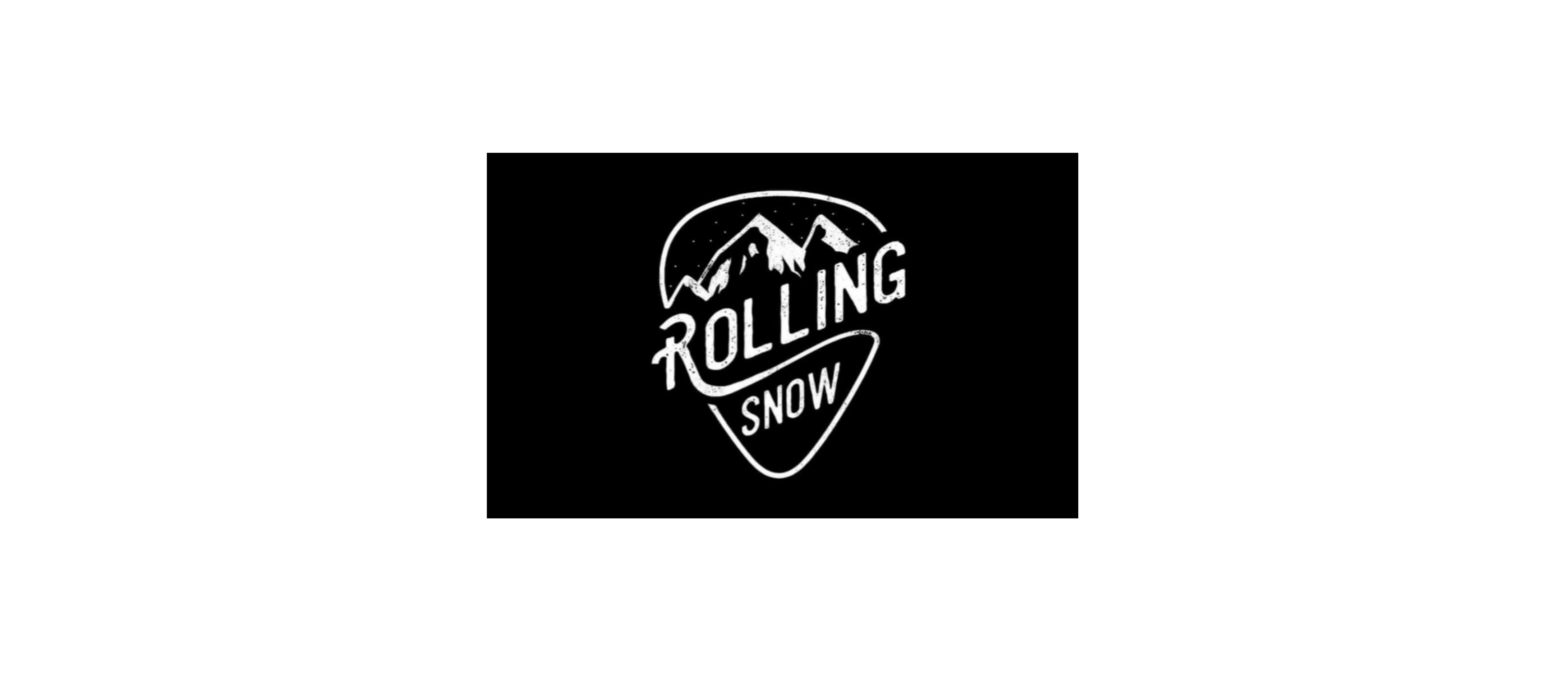 rolling snow