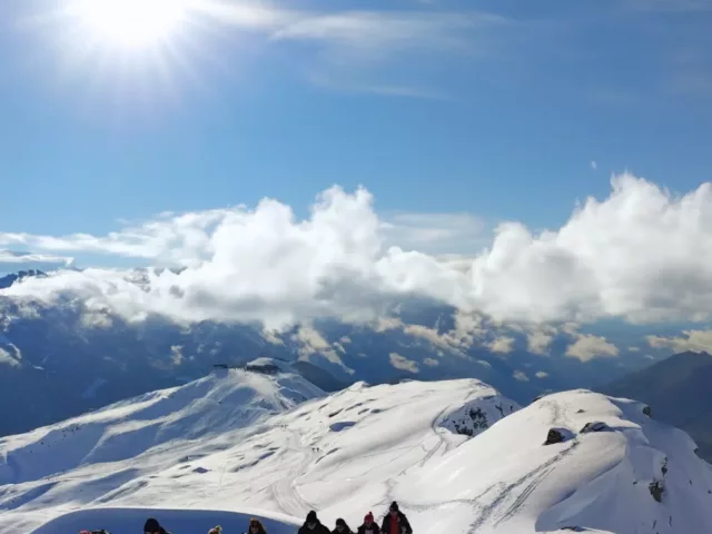 Snowshoeing & Nordic walking - La Rosière Espace San Bernardo